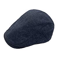 FLAT CAP AFNF PIQUE NAVY - A Fish Named Fred