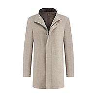 FUNNL NECK COAT SAND - A Fish Named Fred