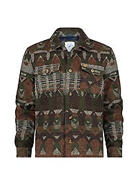JACKET AZTEC COGNAC - A Fish Named Fred