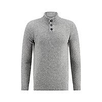 JUMPER KNITTED DARK GREY - A Fish Named Fred