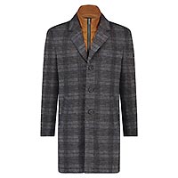 OVERCOAT GREY CHECK - A Fish Named Fred