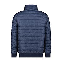PADDED PRINTED JACKET NAVY - A Fish Named Fred