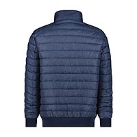 PADDED PRINTED JACKET NAVY - A Fish Named Fred