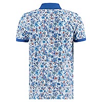 POLO FLORAL AQUA BLUE - A Fish Named Fred