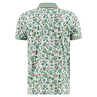 POLO FLORAL OLIVE GREEN - A Fish Named Fred