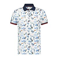 POLO ITALY MAP OFF WHITE - A Fish Named Fred