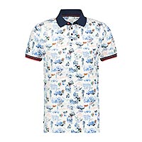 POLO ITALY MAP OFF WHITE - A Fish Named Fred