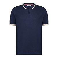 POLO KNITTED NAVY - A Fish Named Fred
