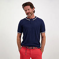 POLO KNITTED NAVY - A Fish Named Fred