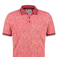 POLO PINK FLORAL PIQUE - A Fish Named Fred