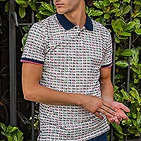 POLO SCOOTER PRINT WHITE - A Fish Named Fred