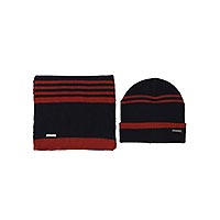 SCARF BEANIE SET NAVY - A Fish Named Fred