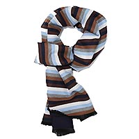 SCARF STRIPE MULTICOLOR BLUE - A Fish Named Fred