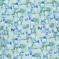 SHIRT ABSTRACT CITY OLIVE GREEN - A Fish Named Fred