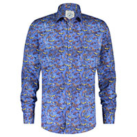 SHIRT ART FISHES BLUE - A Fish Named Fred
