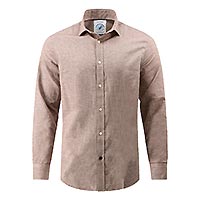 SHIRT BRUSHE TWILL SAND - A Fish Named Fred