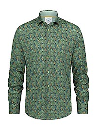 SHIRT CANOE HEDGE GREEN - A Fish Named Fred