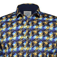 SHIRT CITY BIKES BLUE YELLOW - A Fish Named Fred
