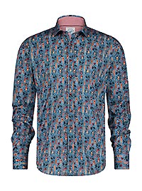 SHIRT COLORFUL PADDLES BLUE - A Fish Named Fred