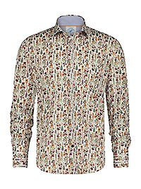 SHIRT COLORFUL PADDLES WHITE - A Fish Named Fred