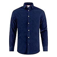 SHIRT CORDUROY NAVY - A Fish Named Fred