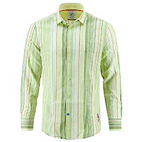 SHIRT DOUBLE STRIPES GREEN - A Fish Named Fred