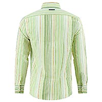 SHIRT DOUBLE STRIPES GREEN - A Fish Named Fred