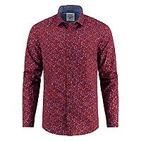 SHIRT FISH FANTASY BURGUNDY - A Fish Named Fred