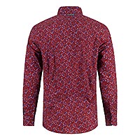 SHIRT FISH FANTASY BURGUNDY - A Fish Named Fred