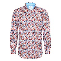 SHIRT FLORAL CORAL - A Fish Named Fred