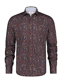 SHIRT FOREST ANIMALS BURGUNDY - A Fish Named Fred