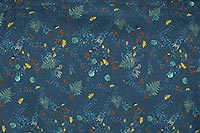 SHIRT FOREST ANIMALS TEAL BLUE - A Fish Named Fred
