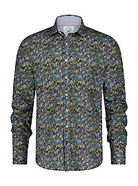 SHIRT FROZEN LEAVES GREEN - A Fish Named Fred