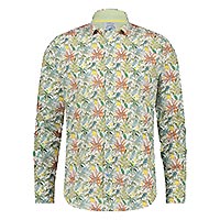 SHIRT GREEN LEAVES MULTI - A Fish Named Fred