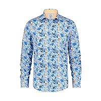 SHIRT JUNGLE LIGHT BLUE - A Fish Named Fred