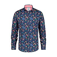 SHIRT JUNGLE NAVY - A Fish Named Fred