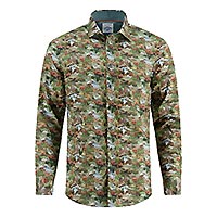 SHIRT LANDSCAPE HEDGE GREEN - A Fish Named Fred