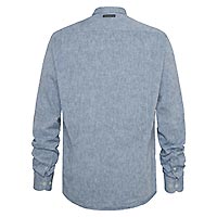SHIRT LINEN COBALT - A Fish Named Fred