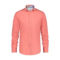 SHIRT LINEN CORAL - A Fish Named Fred