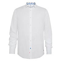 SHIRT LINEN OFF WHITE - A Fish Named Fred
