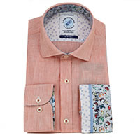 SHIRT LINEN ORANGE - A Fish Named Fred