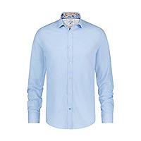 SHIRT LINEN SKY BLUE - A Fish Named Fred