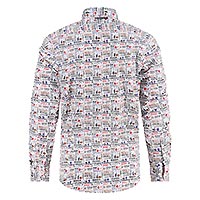 SHIRT LIQUOR TEXT WHITE - A Fish Named Fred