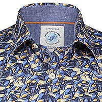 SHIRT MUSSELS BLUE - A Fish Named Fred