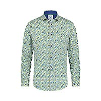 SHIRT PEBBLES GREEN - A Fish Named Fred