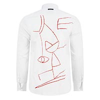 SHIRT PICASSO OFF WHITE - A Fish Named Fred