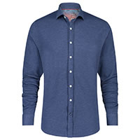 SHIRT PIQUE NAVY - A Fish Named Fred