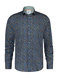 SHIRT ROUNDS NAVY - A Fish Named Fred