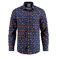 SHIRT SEAGULL NAVY - A Fish Named Fred