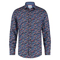 SHIRT SLOPESBOARD BLUE - A Fish Named Fred